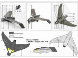 Heinkel P.1078C  German All-Wing Fighte