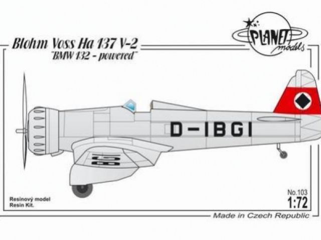 Blohm Voss Ha 137V-2 BMW132 powered