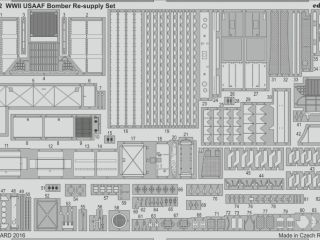 WWII USAAF Bomber Re-supply sada Airfix