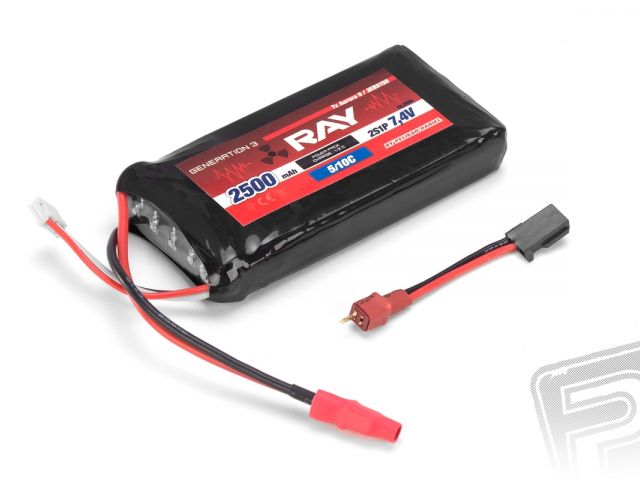 G3 - LC RAY AURORA 9X Tx Li-Pol 2500mAh/7,4 5/10C 18,5Wh