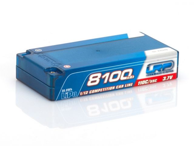 LRP 8100 - 1/12 1S - 110C/55C - 3.7 LiPo - 1/12 Competition Car Line Hardcase