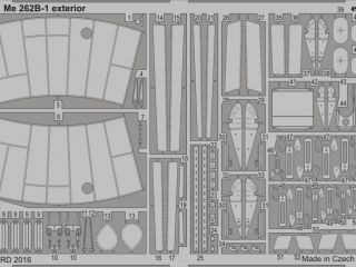 Me 262B-1 exterior (Revell)