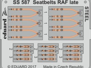 Seatbelts RAF late STEEL