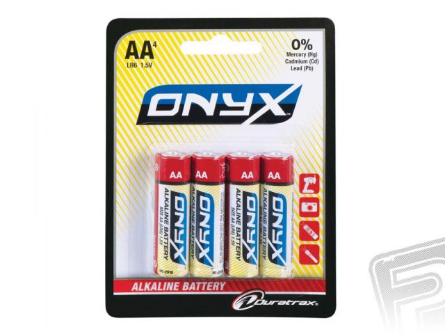 Baterie 1.5V Onyx AA (4 ks)