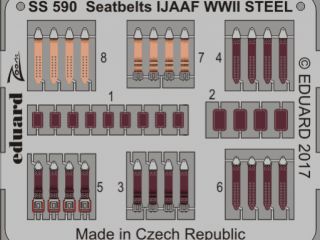 Seatbelts IJAAF WWII STEEL