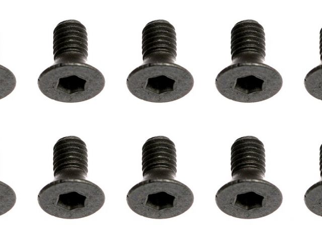 M3x0,5x6mm, Imbus šrouby s zápustnou hlavou, 10 ks.