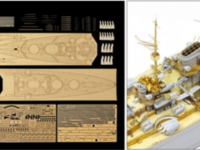 Bismarck 1941 Detail Up Set 1/350
