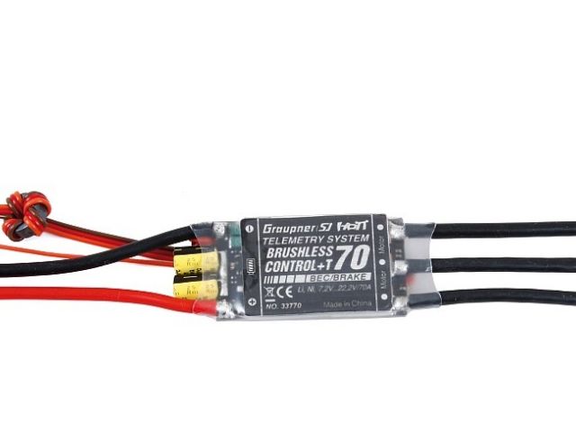 Brushless control + Telemetrie 70 G3,5