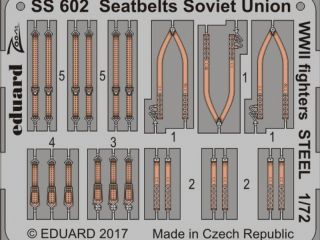 Seatbelts Soviet fughters WWII STEEL