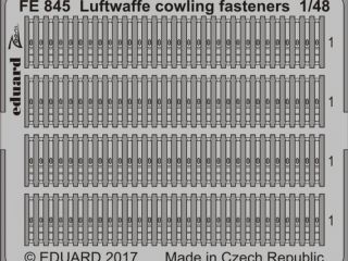 Luftwaffe cowling fasteners 1/48