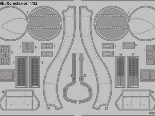 Spitfire Mk.IXc exterior 1/32 Revell