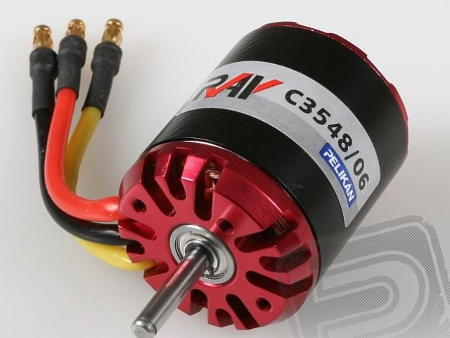 RAY C3548/06 outrunner brushless motor (5mm hřídel)