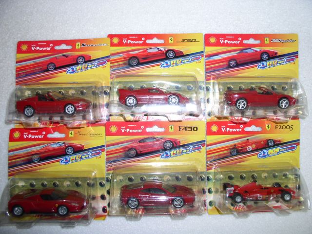 Modely Ferrari 1:38