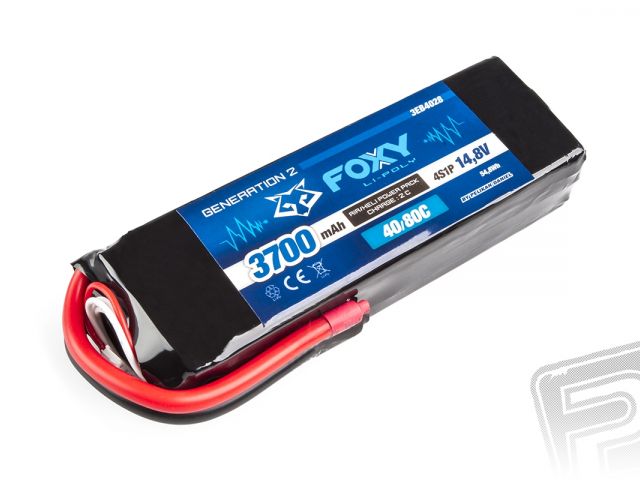 FOXY G2 - LC Li-Pol 3700mAh/14,8V 40/80C 54,8Wh