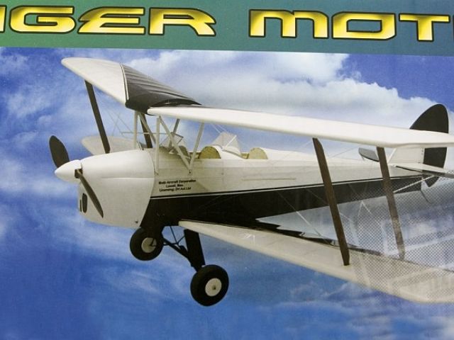 Tiger Moth 889mm laser. vyřezávaný