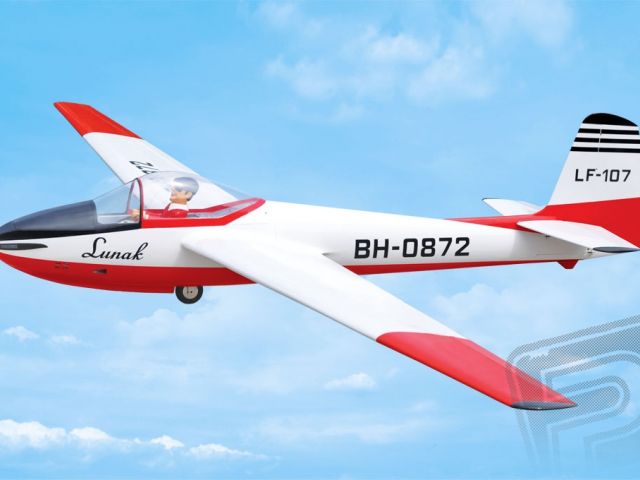 BH145 LF-107 Luňák větroň 6000 mm ARF